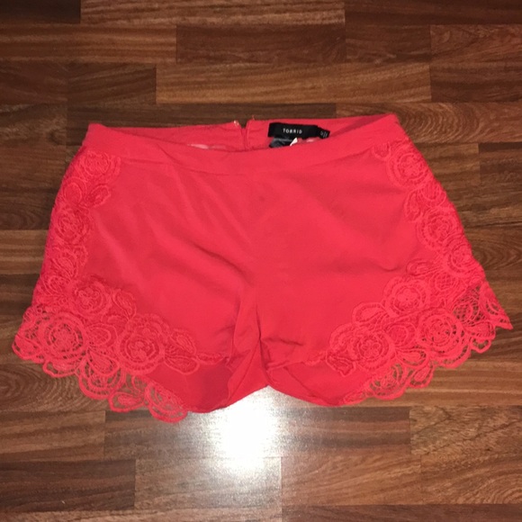 torrid Pants - Bright Orange Torrid Summer Shorts